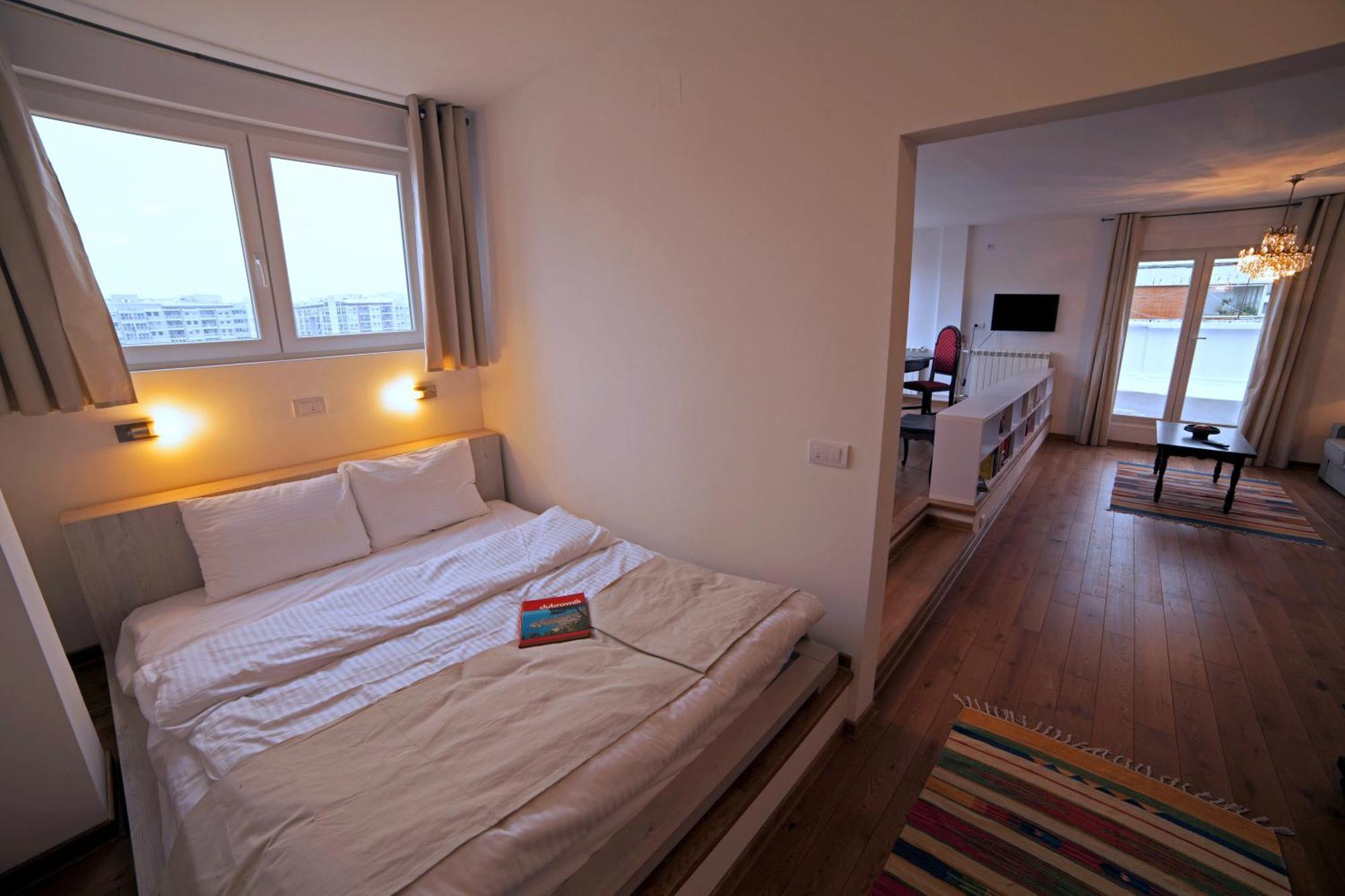Arena Penthouse Apartments Bělehrad Exteriér fotografie