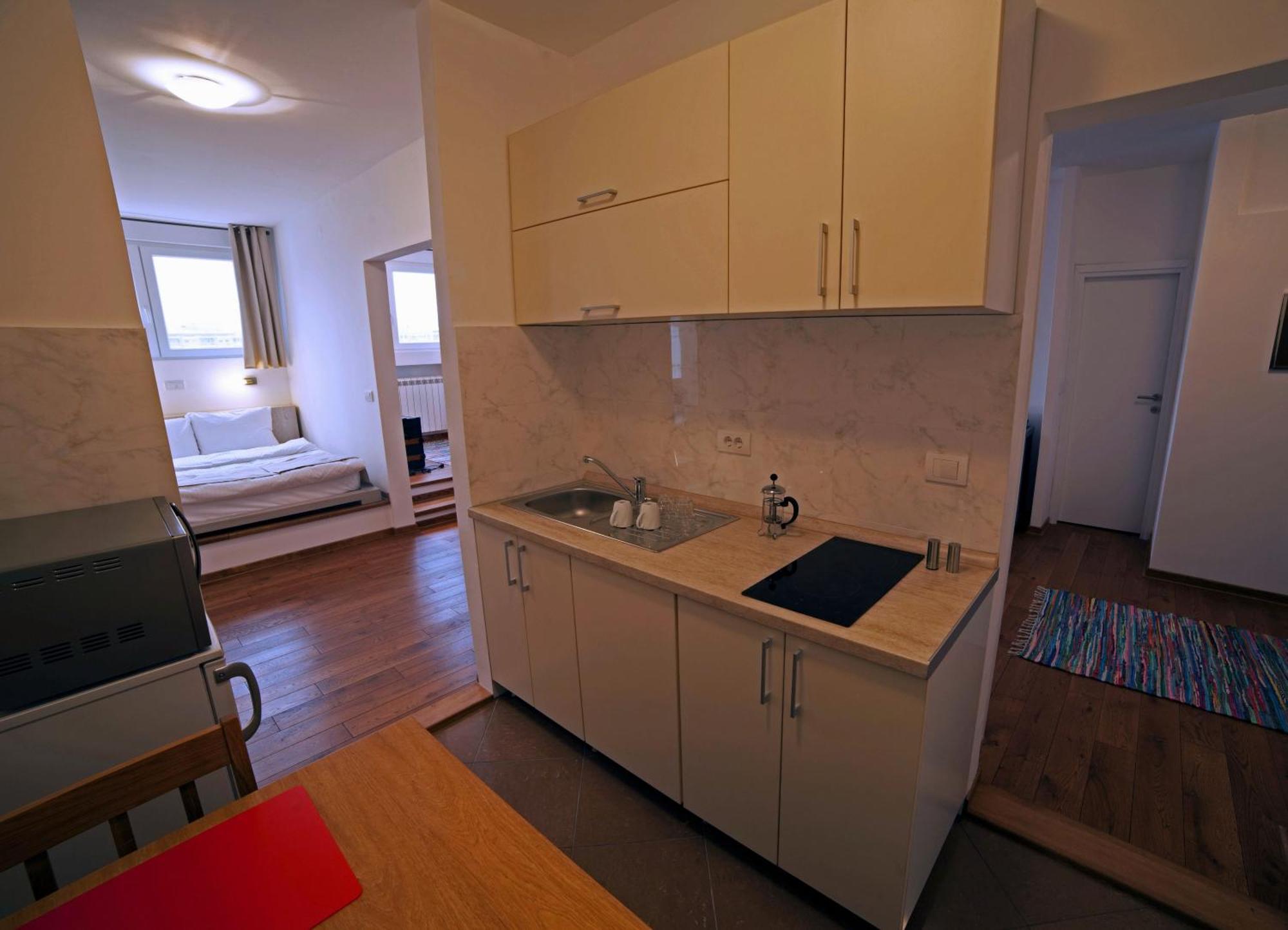 Arena Penthouse Apartments Bělehrad Exteriér fotografie